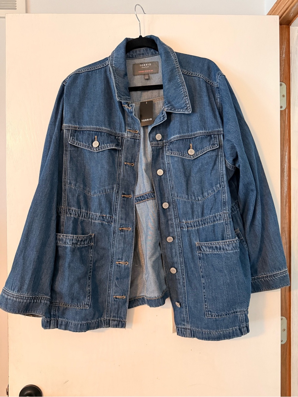 torrid Vintage Rigid Denim Anorak Jacket